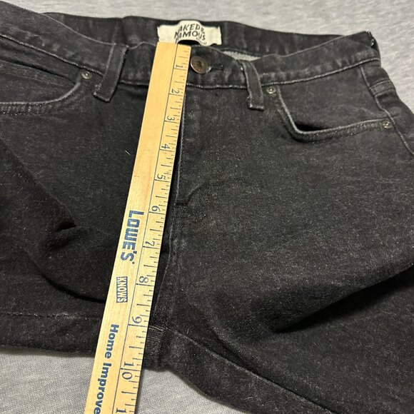 Naked & Famous Denim Jeans Mens 30x32 Black Stretch Super Guy Dark Wash - Picture 13 of 15